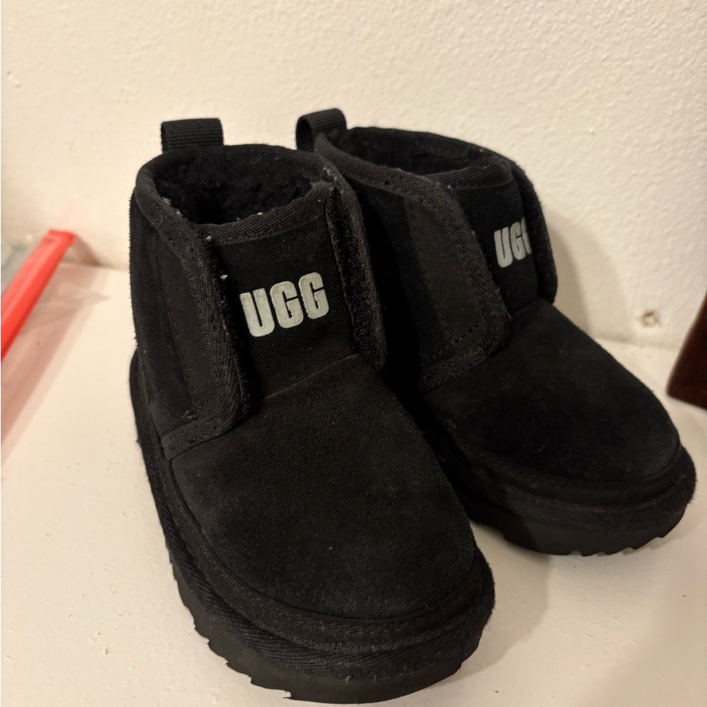 UGG Kids Classic Black Boots